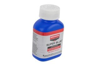 Birchwood Casey Super Blue Liquid gun blue features a double strength solution